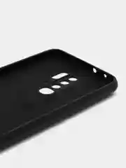 Черный силиконовый чехол-накладка для Xiaomi Redmi 9