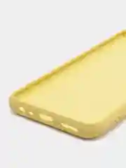Желтый силиконовый чехол-накладка для Xiaomi Redmi 9
