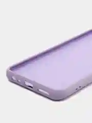 Сиреневый силиконовый чехол-накладка для Xiaomi Redmi 9