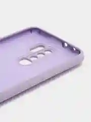 Сиреневый силиконовый чехол-накладка для Xiaomi Redmi 9