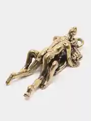 Золотистый хаки эротические кулоны "Камасутра", с интимными позами, 18+