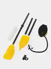 Надувная лодка "Treck X1" 228х121см Bestway, вёсла, насос