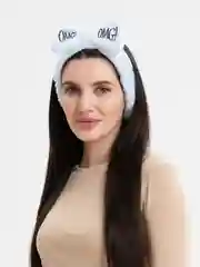 Голубой повязка на голову для волос OMG