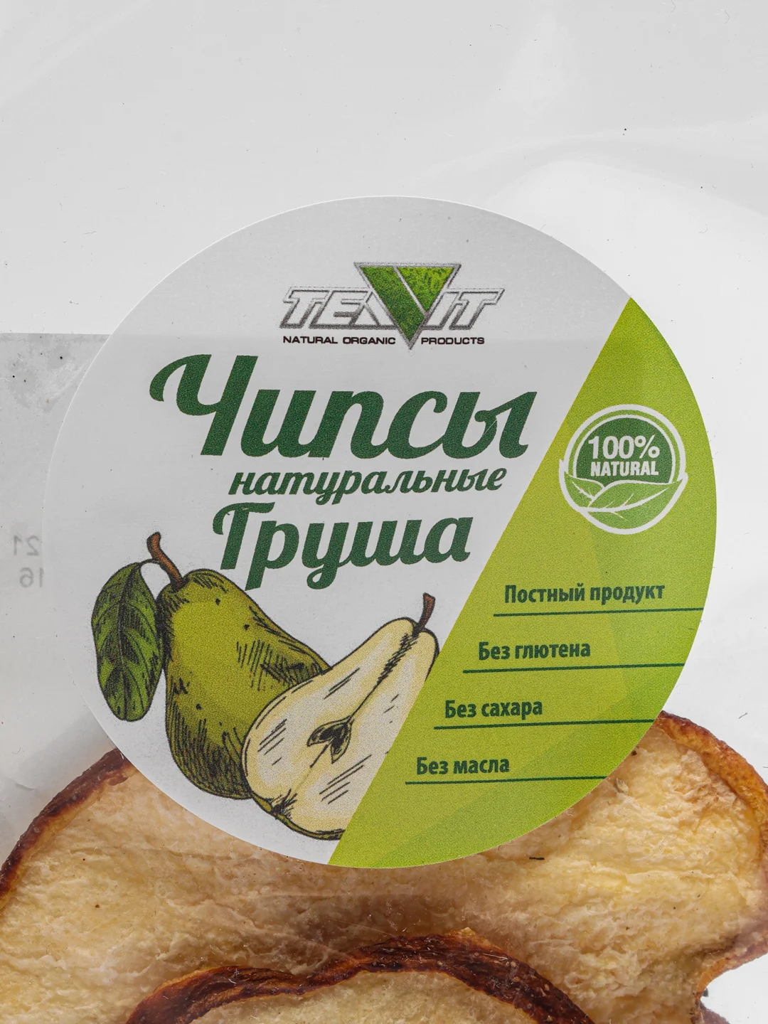 Чипсы груша, 30гр