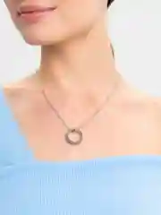 Цепочка на шею с кольцом, 65 см