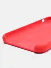 Красный чехол-накладка для iPhone (Айфон) 13 Pro, 13, XR, 7/8, 12, 11, XS