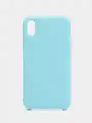 Бирюзовый чехол-накладка для iPhone (Айфон) 13 Pro, 13, XR, 7/8, 12, 11, XS