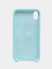 Бирюзовый чехол-накладка для iPhone (Айфон) 13 Pro, 13, XR, 7/8, 12, 11, XS