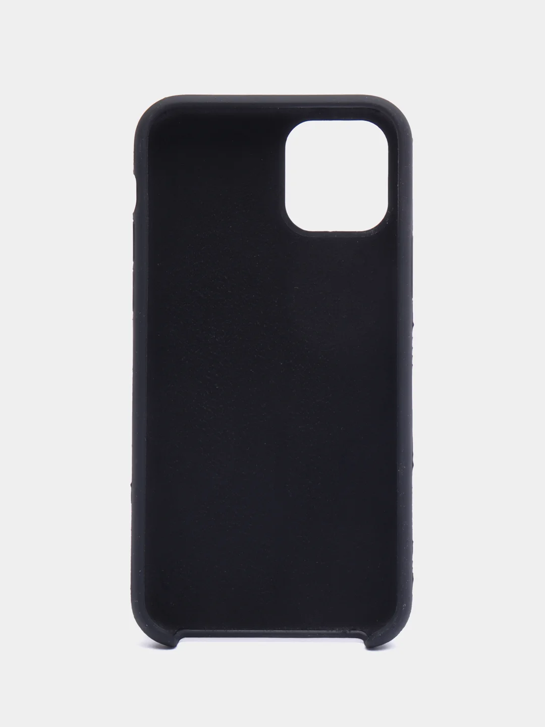 Черный чехол-накладка для iPhone (Айфон) 13 Pro, 13, XR, 7/8, 12, 11, XS