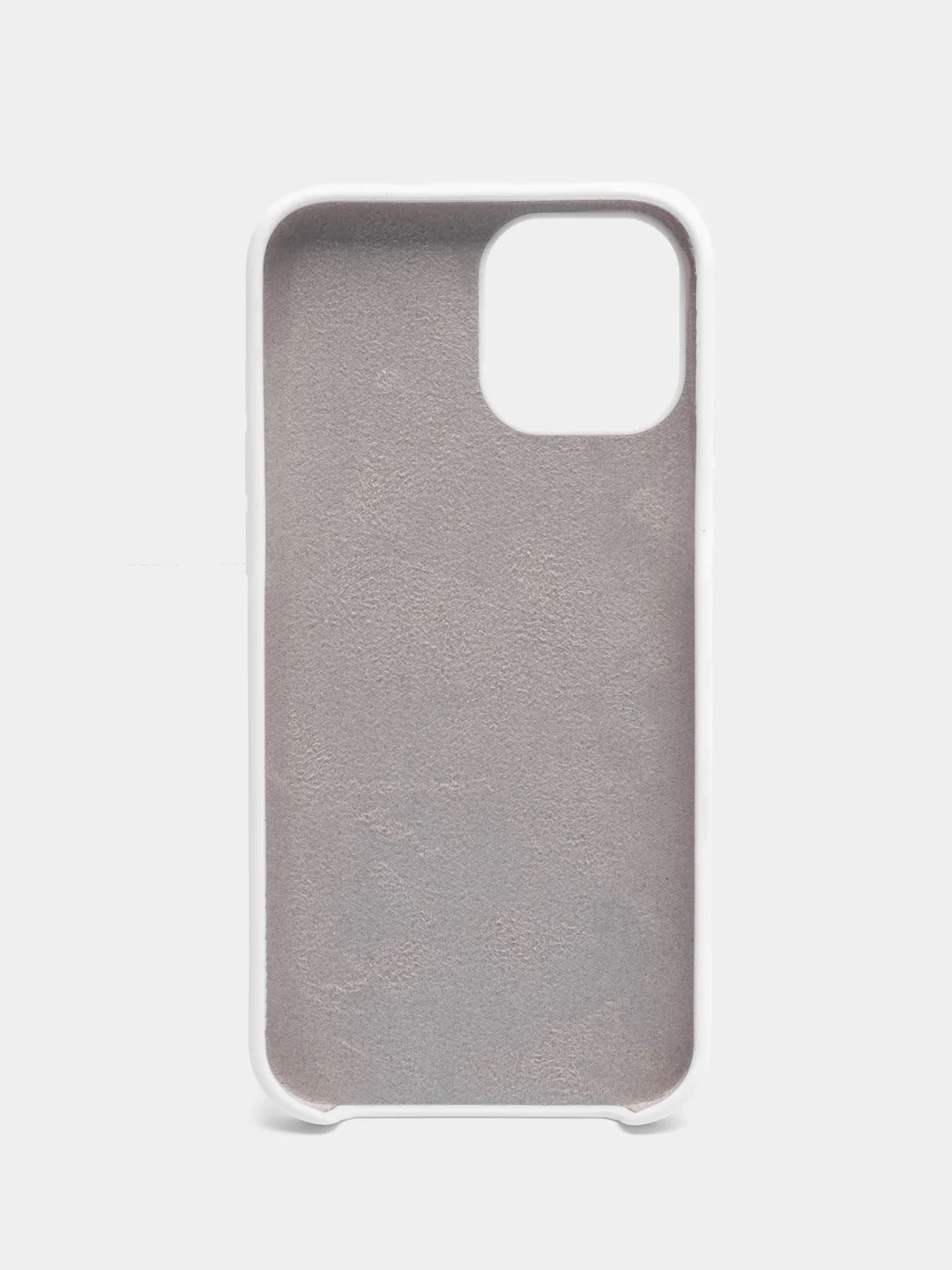 Белый чехол-накладка для iPhone (Айфон) 13 Pro, 13, XR, 7/8, 12, 11, XS