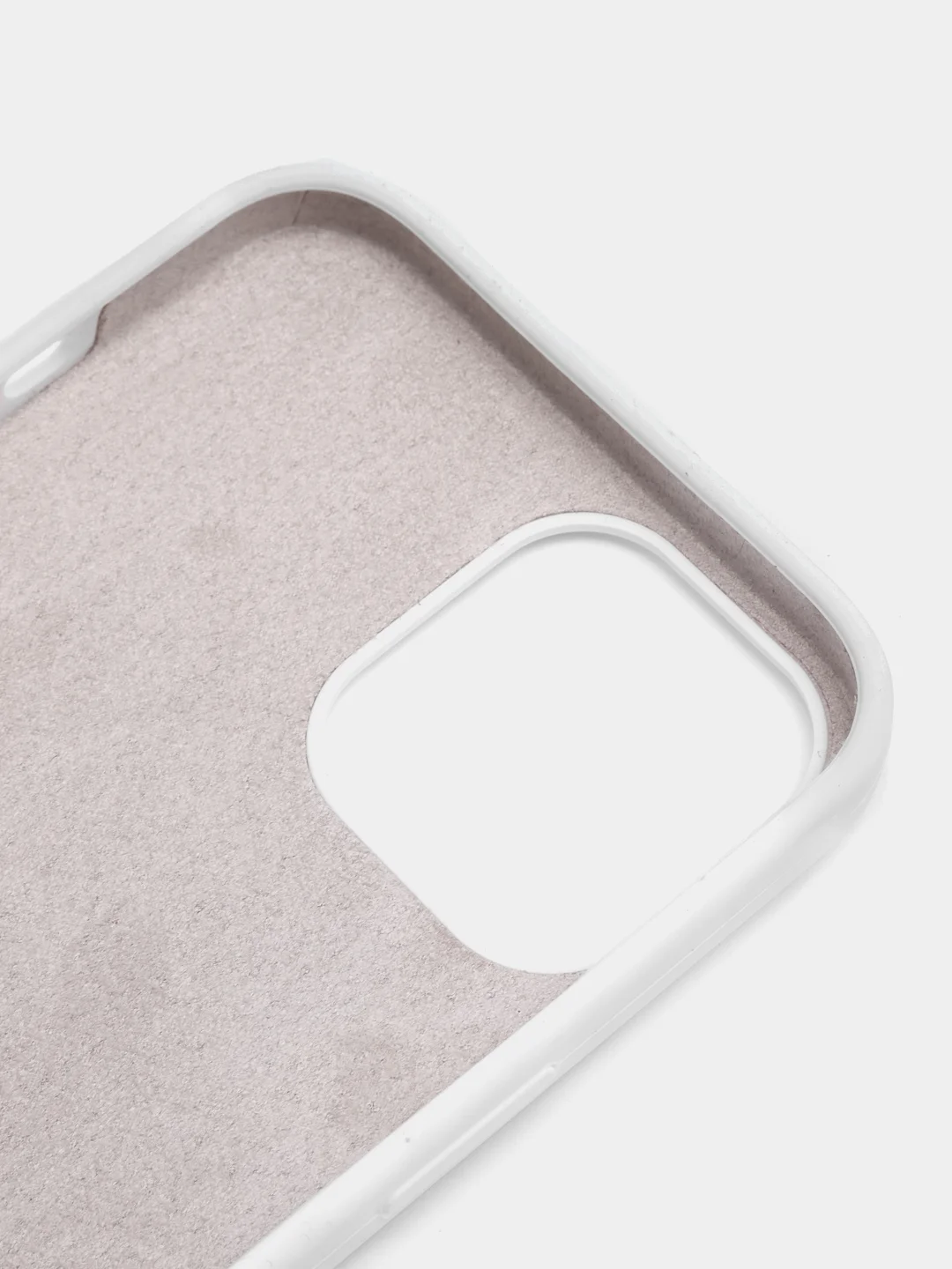 Белый чехол-накладка для iPhone (Айфон) 13 Pro, 13, XR, 7/8, 12, 11, XS