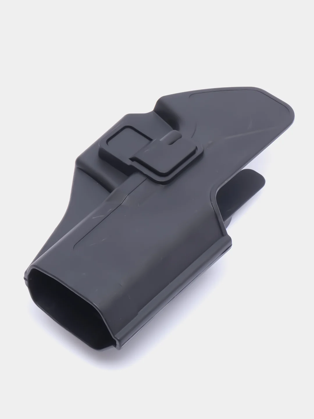 Серебряный пистолет игрушечный перезаряжаемый Glock с глушителем, оружие, подарок на 23 февраля