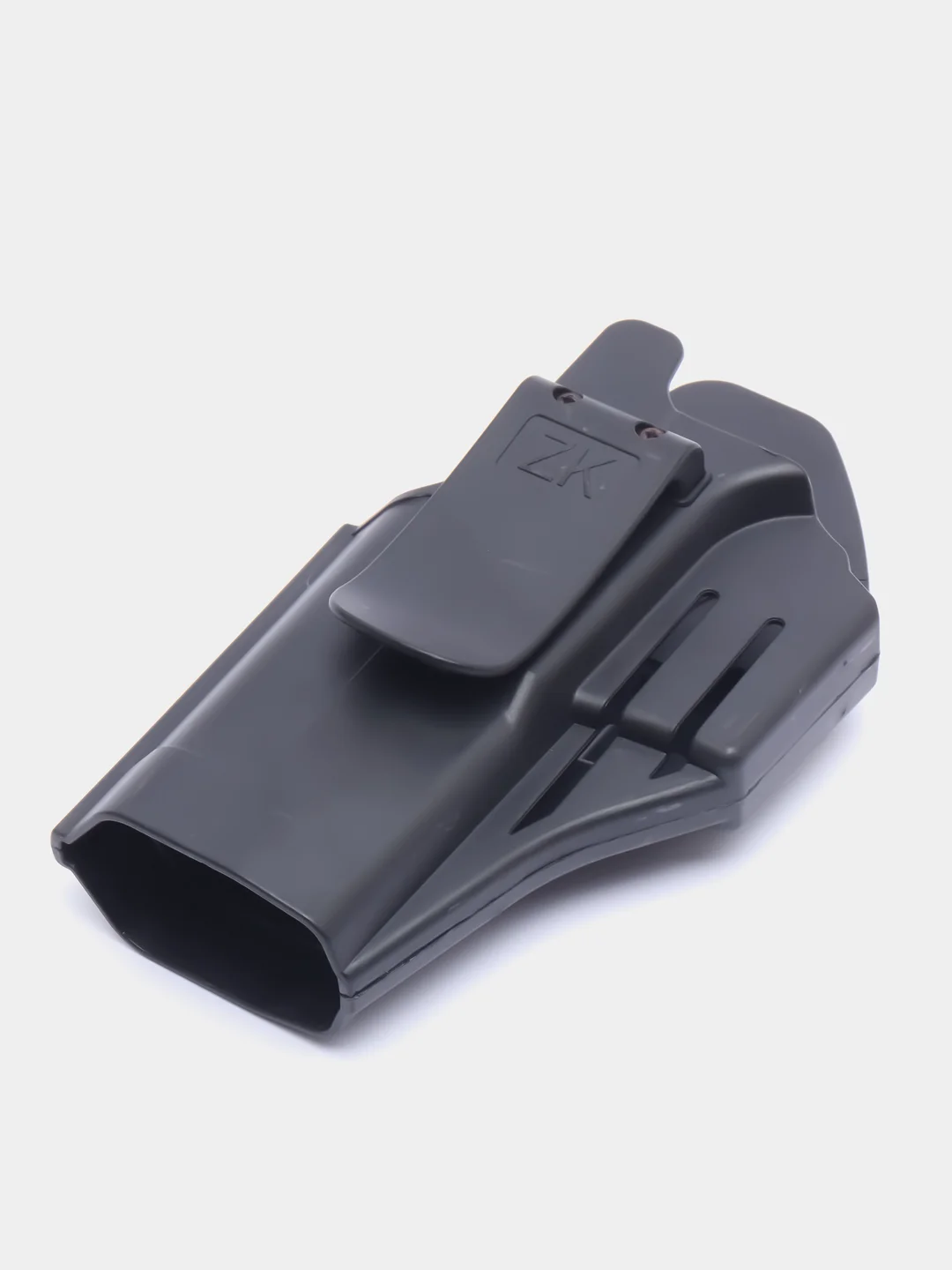Серебряный пистолет игрушечный перезаряжаемый Glock с глушителем, оружие, подарок на 23 февраля