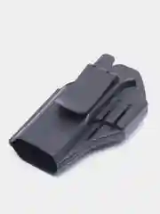 Серебряный пистолет игрушечный перезаряжаемый Glock с глушителем, оружие, подарок на 23 февраля
