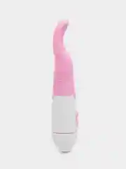 Розовый вибратор многофункциональный точки G