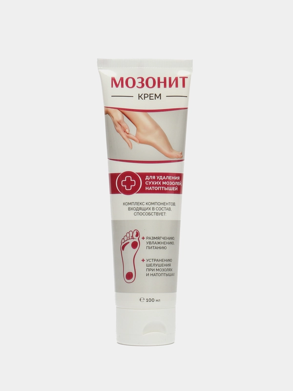 Крем "Мозонит" с мочевиной, ланолином и серебром, 100 мл