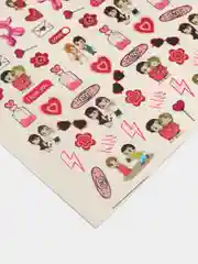 Набор слайдеров для ногтей "Love is", на водной основе, для маникюра