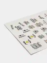 Наклейки для ногтей, слайдеры для маникюра и педикюра, с надписями о супергероях