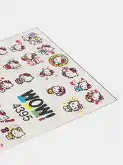 Наклейки для ногтей, слайдеры для маникюра и педикюра "Хэллоу Кити"