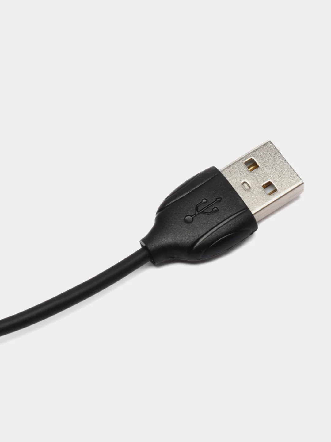 Черный кабель для зарядки и передачи данных Micro USB