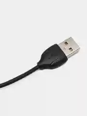 Черный кабель для зарядки и передачи данных Micro USB