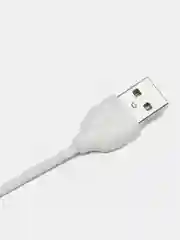 Белый кабель для зарядки и передачи данных Micro USB