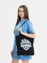 Прозрачный сумка-шоппер, с принтом