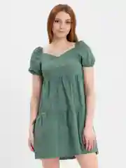 Зеленый платье женское летнее, сарафан