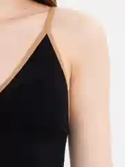 Черный топ женский