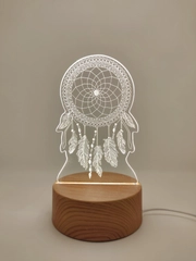 Светильник-ночник LED, 3D, 23 вида