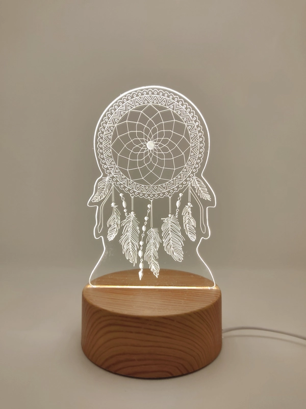Светильник-ночник LED, 3D, 23 вида