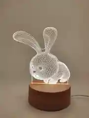Светильник-ночник LED, 3D, 23 вида