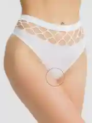 Женские трусы стринги, высокие, сетка
