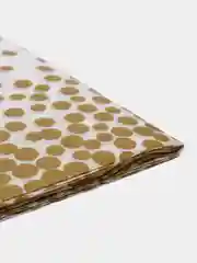 Золотой скатерть одноразовая, 1,37*2,74