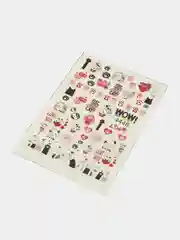 Наклейки для ногтей, слайдеры для маникюра и педикюра, любовь