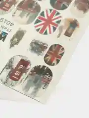 Наклейки для ногтей, слайдеры для маникюра и педикюра "Англия"