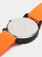 Оранжевый часы с кварцевым механизмом, унисекс
