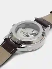 Бордовый наручные часы, мужские, механические, с автоподзаводом