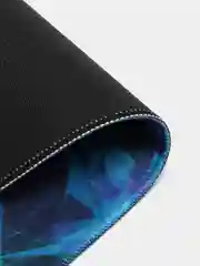 Синий игровой коврик для мыши и клавиатуры, 2 принта, 700 x 300 мм, большой, тканевый