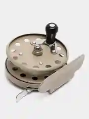 Катушка инерционная, проводочная металлическая, рыболовная для удочек удилищ, 806, 808, 809