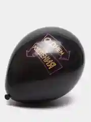 Воздушные шары "С Днем рождения" Яркий неон 14"/36 см, 5 шт. Черные шары для дня рождения