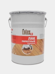 Лак паркетный, усиленный, полуматовый, 5 л