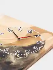Часы на холсте "Коты"
