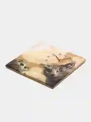 Часы на холсте "Коты"