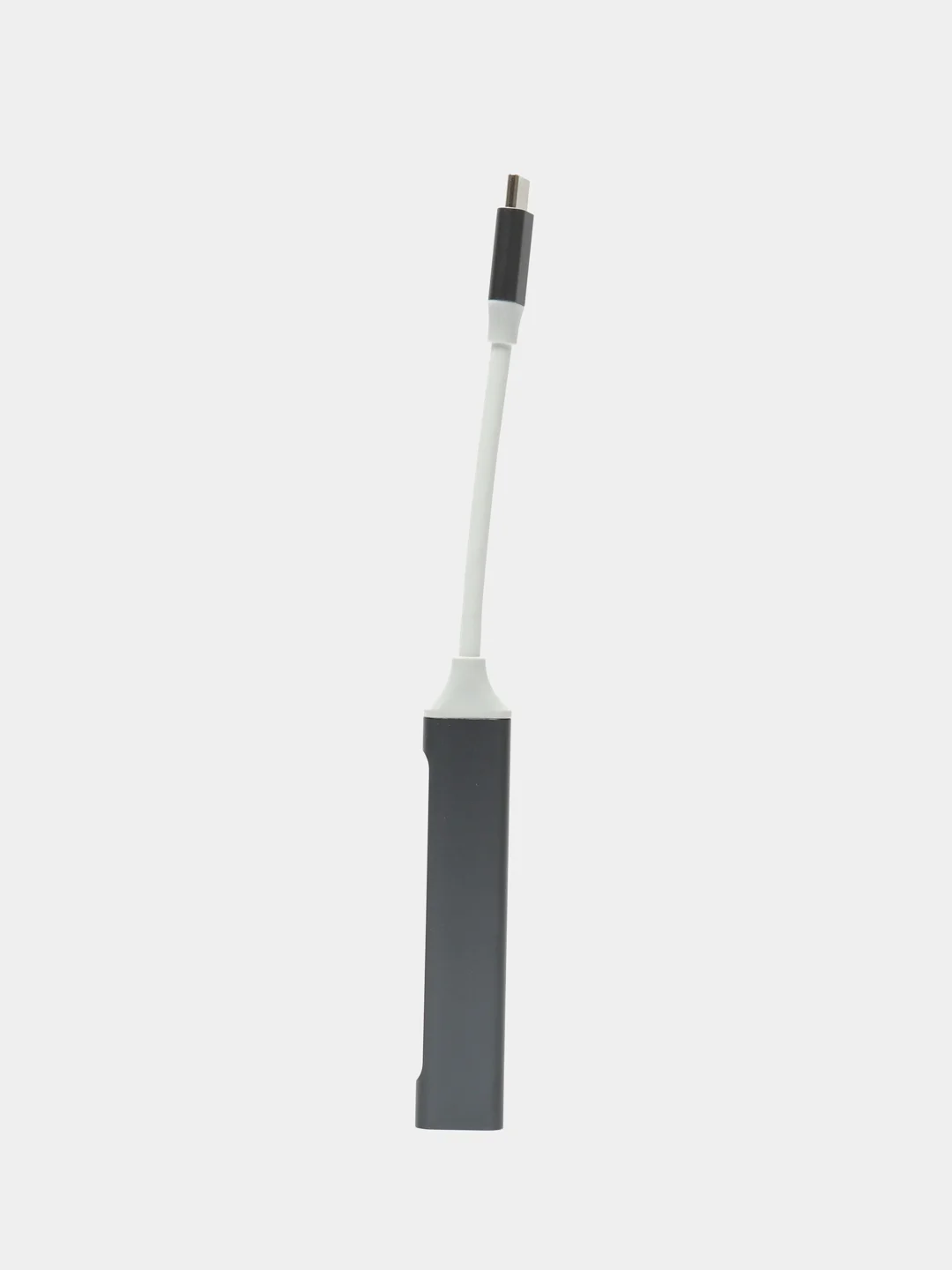 Тёмно-серый хаб концентратор USB Hub 3.0, Type-C