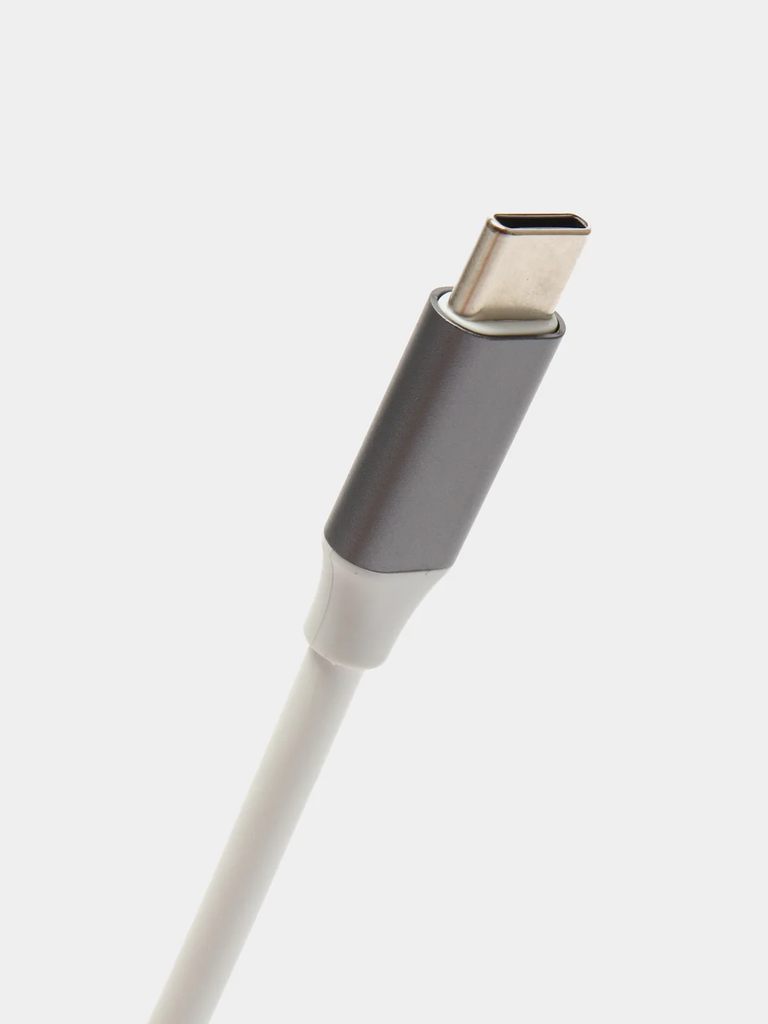 Тёмно-серый хаб концентратор USB Hub 3.0, Type-C