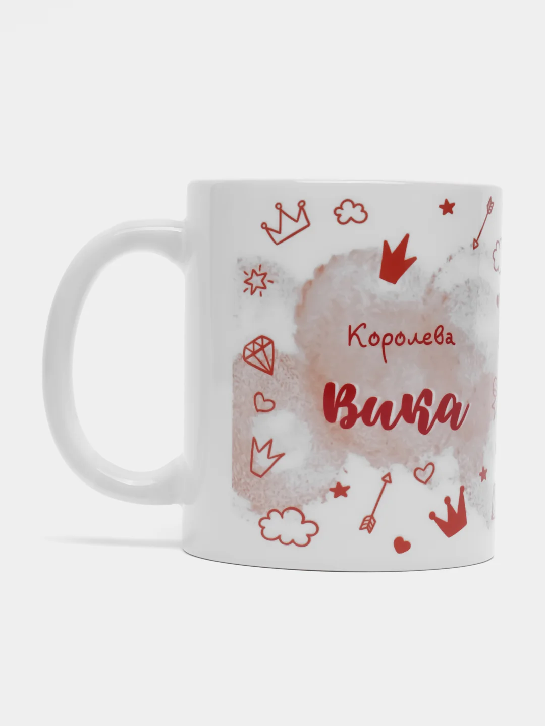 Кружка именная "Королева Вика"