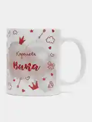 Кружка именная "Королева Вика"