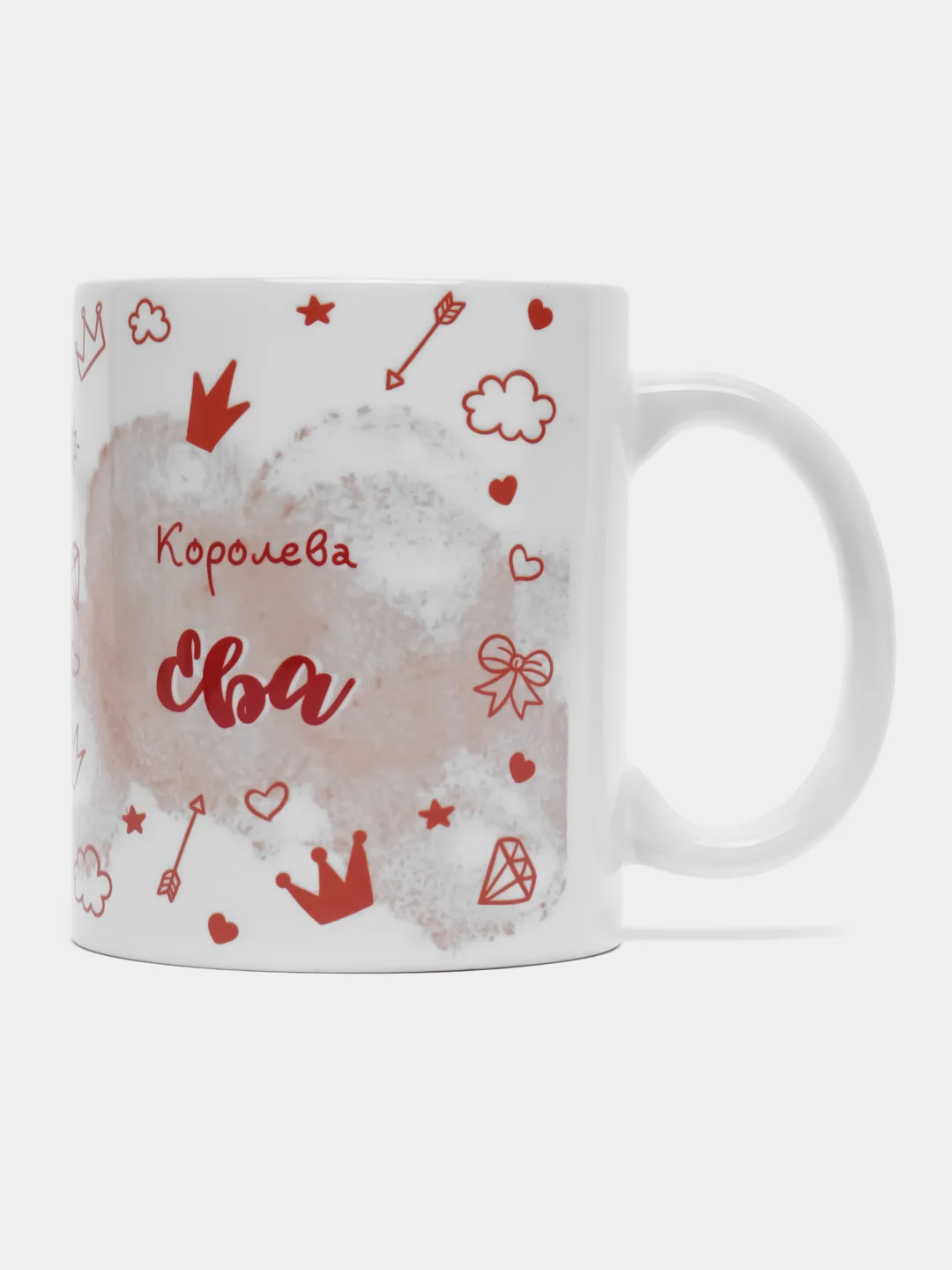 Кружка именная "Королева Ева"