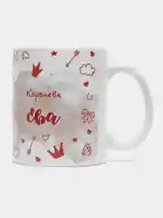 Кружка именная "Королева Ева"